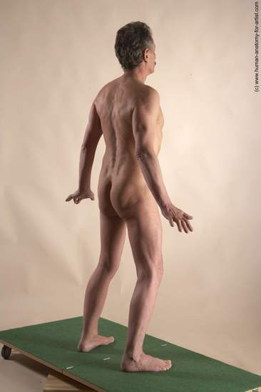 Nude Man White Standing poses - ALL Slim Short Grey Standing poses - simple Realistic