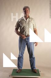 Casual Man White Standing poses - ALL Slim Short Grey Standing poses - simple Academic
