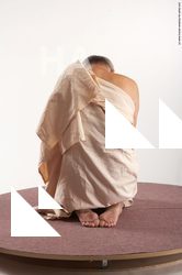 Drape Man White Sitting poses - simple Average Short Grey Sitting poses - ALL Academic