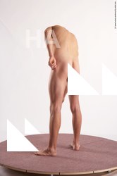 Nude Holding Man White Standing poses - ALL Slim Short Brown Standing poses - simple Realistic