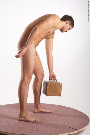 Nude Holding Man White Standing poses - ALL Average Short Brown Standing poses - simple Realistic