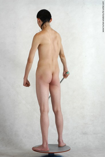 Nude Holding Man White Standing poses - ALL Underweight Short Black Standing poses - simple Realistic