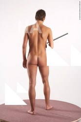 Nude Holding Man White Standing poses - ALL Slim Short Brown Standing poses - simple Realistic