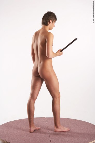 Nude Holding Man White Standing poses - ALL Slim Short Brown Standing poses - simple Realistic