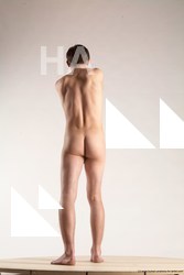 Nude Fighting with gun Man White Standing poses - ALL Slim Short Brown Standing poses - simple Multi angles poses Realistic