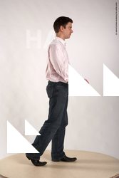 Casual Man White Standing poses - ALL Average Short Brown Standing poses - simple Academic