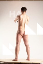 Nude Fighting with gun Man White Standing poses - ALL Average Short Brown Standing poses - simple Multi angles poses Realistic