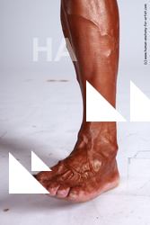 Swimsuit Man White Detailed photos Muscular Short Brown Academic