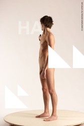 Nude Fighting with gun Man White Standing poses - ALL Slim Short Brown Standing poses - simple Multi angles poses Realistic Fighting poses - ALL