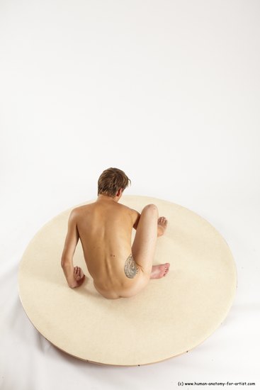 Nude Man White Standing poses - ALL Slim Short Brown Standing poses - simple Multi angles poses Realistic