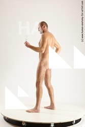 Nude Daily activities Man White Standing poses - ALL Slim Short Brown Standing poses - simple Multi angles poses Realistic