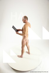 Nude Daily activities Man White Standing poses - ALL Slim Short Brown Standing poses - simple Multi angles poses Realistic