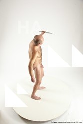 Nude Daily activities Man White Standing poses - ALL Slim Short Brown Standing poses - simple Multi angles poses Realistic