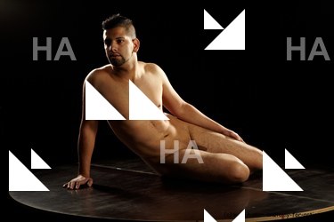 Nude Man Another Sitting poses - simple Average Short Brown Sitting poses - ALL Realistic