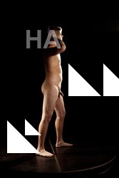 Nude Man Another Standing poses - ALL Average Short Brown Standing poses - simple Realistic