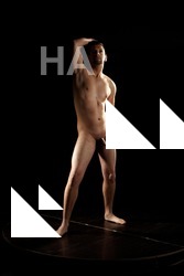 Nude Man Another Standing poses - ALL Average Short Brown Standing poses - simple Realistic