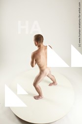 Nude Man White Sitting poses - simple Slim Short Brown Sitting poses - ALL Multi angles poses Realistic