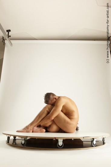 Nude Woman - Man White Slim Brown Multi angles poses Realistic