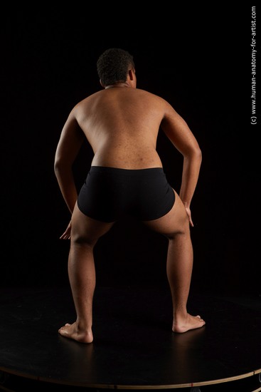 Underwear Man Black Standing poses - ALL Average Short Black Standing poses - simple Standard Photoshoot Academic