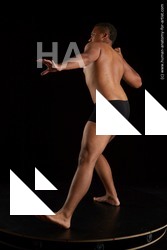 Underwear Man Black Standing poses - ALL Average Short Black Standing poses - simple Standard Photoshoot Academic