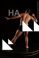 Underwear Man Black Standing poses - ALL Average Short Black Standing poses - simple Standard Photoshoot Academic