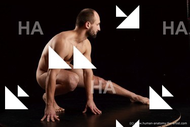 Man White Athletic Short Brown Standard Photoshoot Academic