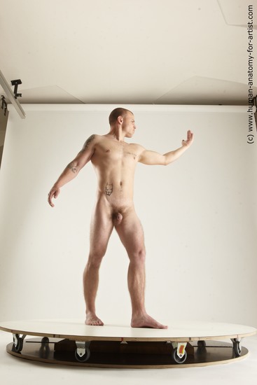Nude Man White Multi angles poses Realistic