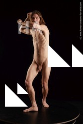 Nude Man White Standing poses - ALL Slim Medium Standing poses - simple Standard Photoshoot Realistic