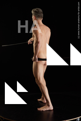 Nude Man White Standing poses - ALL Athletic Short Grey Standing poses - simple Standard Photoshoot Realistic