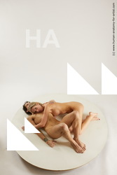 Nude Woman - Man Laying poses - ALL Slim Multi angles poses Realistic