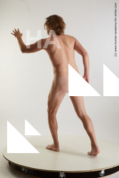 Nude Man White Standing poses - ALL Slim Medium Blond Standing poses - simple Standard Photoshoot Realistic