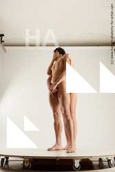 Nude Woman - Man Standing poses - ALL Slim Standing poses - simple Multi angles poses Realistic