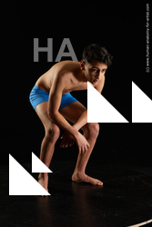 Underwear Man White Standing poses - ALL Slim Short Standing poses - bend over Black Standard Photoshoot  Academic