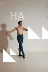 Sportswear Man White Slim Short Brown Dancing Dynamic poses Academic