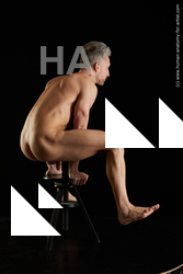 Nude Man White Slim Medium Grey Standard Photoshoot Realistic