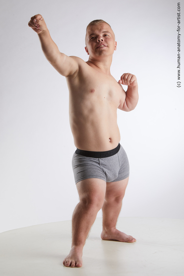 Underwear Man White Standing poses - ALL Average Short Brown Standing poses - simple Standard Photoshoot Academic