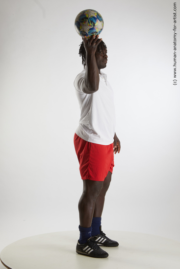 Sportswear Man Black Muscular Medium Black Standard Photoshoot Academic