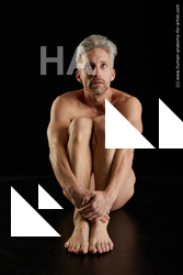 Nude Man White Sitting poses - simple Slim Short Grey Sitting poses - ALL Standard Photoshoot Realistic