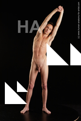 Nude Man White Standing poses - ALL Underweight Short Brown Standing poses - simple Standard Photoshoot Realistic