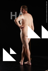 Nude Man White Standing poses - ALL Short Brown Standing poses - simple Standard Photoshoot Chubby Realistic
