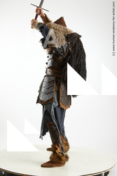 Fighting with sword Man White Standing poses - ALL Slim Long Brown Standing poses - simple Standard Photoshoot Academic