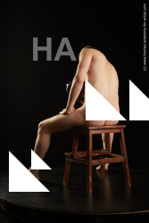 Nude Man White Sitting poses - simple Slim Medium Brown Sitting poses - ALL Standard Photoshoot Realistic