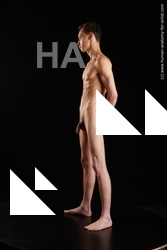 Nude Man White Standing poses - ALL Athletic Short Brown Standing poses - simple Standard Photoshoot Realistic