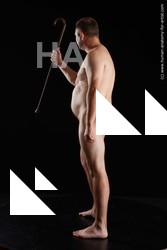 Nude Man White Standing poses - ALL Short Brown Standing poses - simple Standard Photoshoot Chubby Realistic