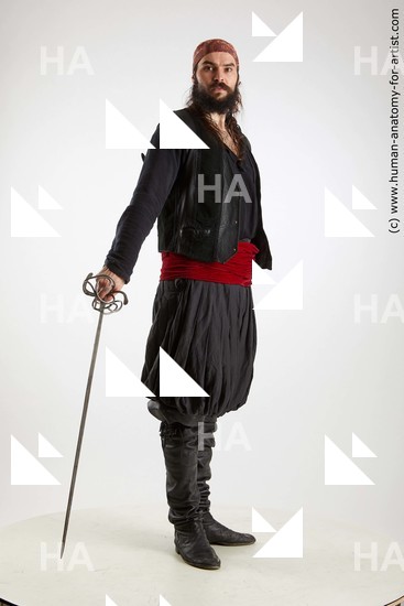 Casual Fighting with sword Man Standing poses - ALL Standing poses - simple Standard Photoshoot Academic Fighting poses - ALL