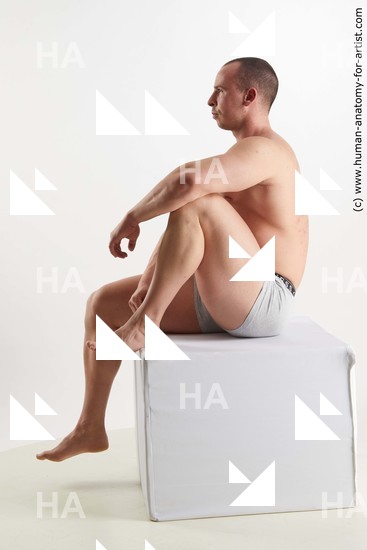 Underwear Man Sitting poses - simple Sitting poses - ALL Standard Photoshoot Academic