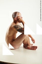 Nude Man Sitting poses - simple Sitting poses - ALL Standard Photoshoot Realistic