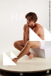 Underwear Man Sitting poses - simple Sitting poses - ALL Standard Photoshoot Academic