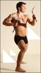 Karate reference poses of Zdenek