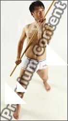 Fighting reference poses of Moses